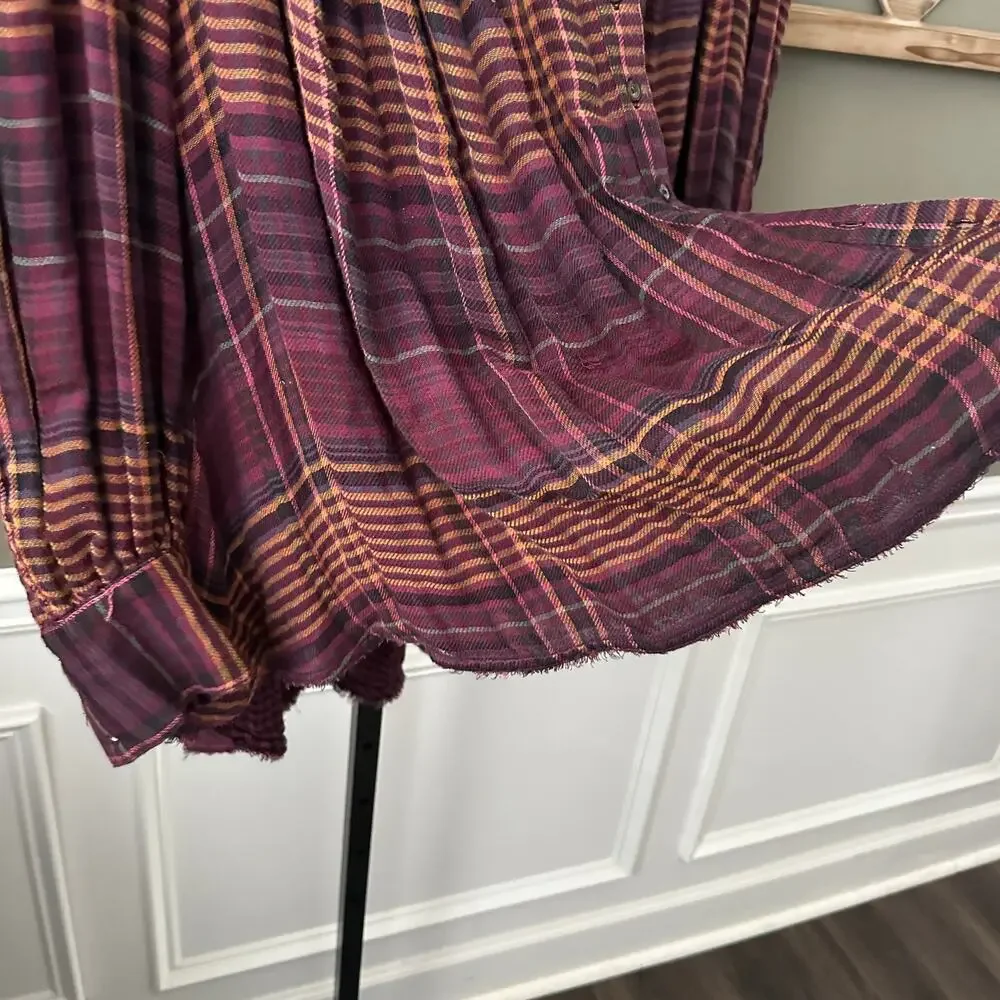 Free People Come on Over Shirt - XS Oversized